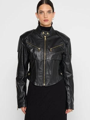 Kurtka skórzana Versace Jeans Couture