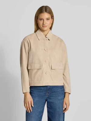 kurtka skórzana z kieszeniami z patką Smith and Soul