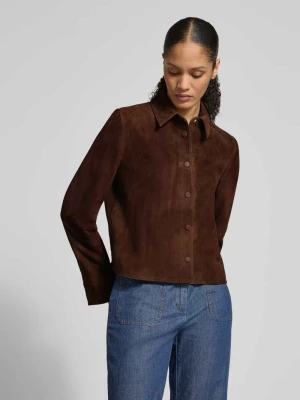 Kurtka skórzana z zapięciem na guziki Jake*s Collection