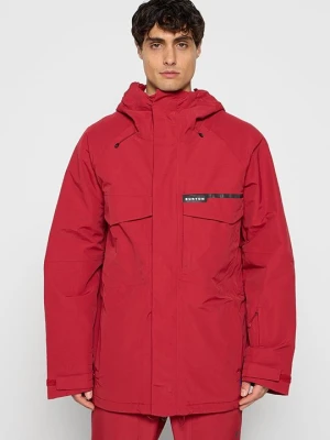 Kurtka snowboardowa Burton ciemnoczerwony