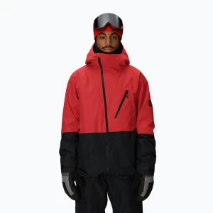 Kurtka snowboardowa męska 686 Hydra Thermagraph true red colorblock