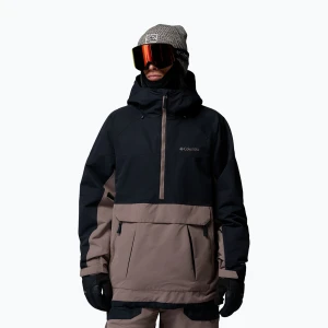 Kurtka snowboardowa męska Columbia Coreshot Shell Anorak iron / black Granatowy
