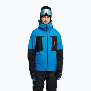 Kurtka snowboardowa męska Quiksilver Dawson 10K seaport Niebieski