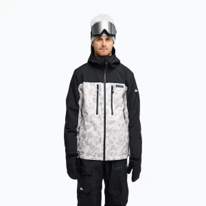 Kurtka snowboardowa męska Quiksilver Sycamore 20K ice camo bone white
