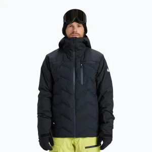Kurtka snowboardowa męska Quiksilver The Edge true black