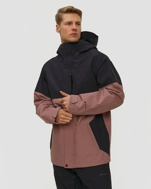 Kurtka Snowboardowa Męska Volcom L Gore-tex Jacket Czarno-fioletowa