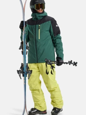 Kurtka snowboardowa Quiksilver zielony