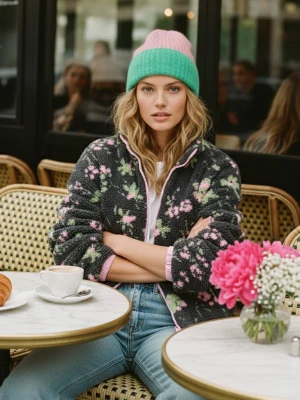 Kurtka Snuggle Polar Daisies XS