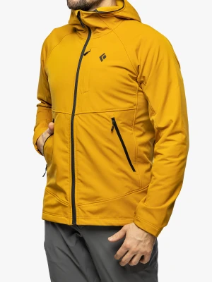 Kurtka softshell Black Diamond Element Hoody - amber