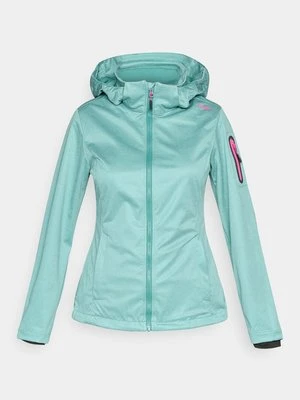 Kurtka Softshell CMP turkusowy