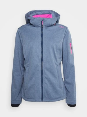 Kurtka Softshell CMP niebieski melanż