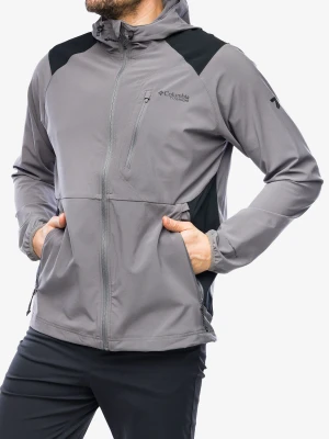 Kurtka softshell Columbia Triple Canyon Hooded Jacket - city grey