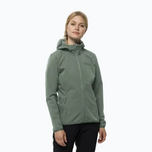 Kurtka softshell damska Jack Wolfskin Bornberg Hoody picnic green