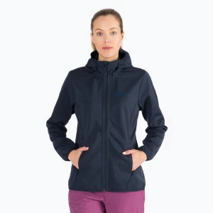 Kurtka softshell damska Jack Wolfskin Windhain Hoody night blue