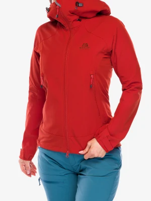 Kurtka softshell damska Mountain Equipment Frontier Hooded Jacket - atlas red