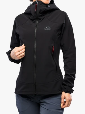 Kurtka softshell damska Mountain Equipment Frontier Hooded Jacket - black