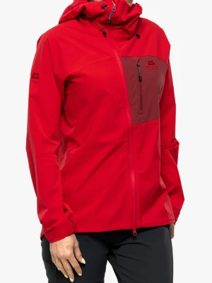 Kurtka softshell damska Mountain Equipment Squall Hooded Jacket - capsicum/tibetan red