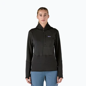 Kurtka softshell damska Patagonia R1 Hybrid Pullover Hoody black