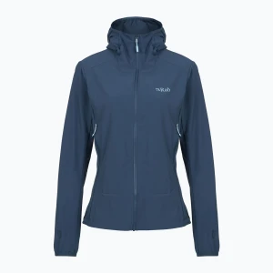 Kurtka softshell damska Rab Borealis Hoody tempest blue