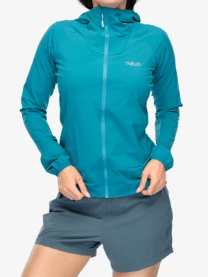 Kurtka softshell damska Rab Borealis Jacket - marina blue