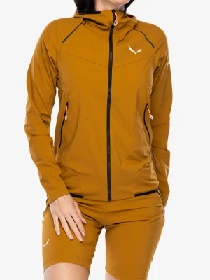 Kurtka softshell damska Salewa Pedroc DST Light Jacket - golden brown