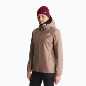 Kurtka softshell damska The North Face Quest Mono garnet Brązowy
