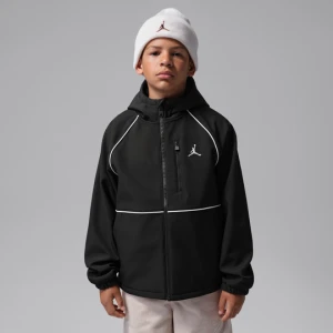 Kurtka softshell dla dużych dzieci Jordan - Czerń