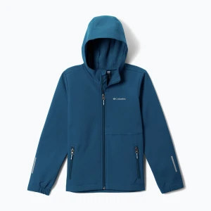 Kurtka softshell dziecięca Columbia Ascender Hooded Softshell phoenix blue