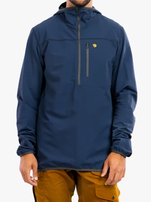 Kurtka softshell Fjallraven Bergtagen Stretch Half Zip - mountain blue