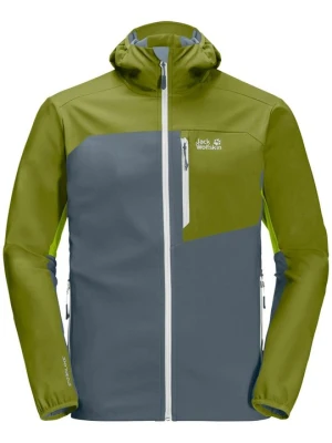 Kurtka Softshell Jack Wolfskin zielony