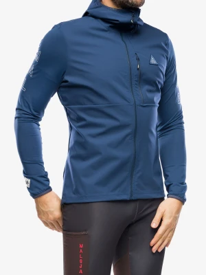 Kurtka softshell Maloja Beifuss - midnight/midnight