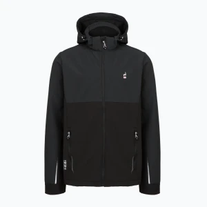 Kurtka softshell męska Aulp Tiago Softshell anthracite melange 1 Szary