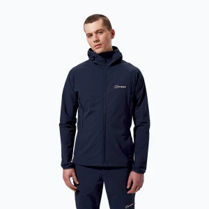 Kurtka softshell męska Berghaus Skelbo dark blue