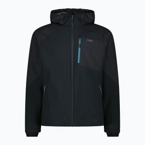 Kurtka softshell męska CMP 35Z2767 Fix Hood nero/antracite
