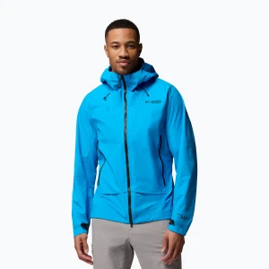 Kurtka softshell męska Columbia Saudan Pro 3L compass blue