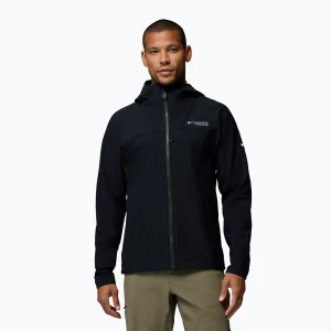 Kurtka softshell męska Columbia Tennen Mountain Hooded Softshell black