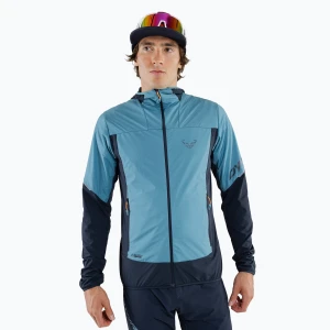 Kurtka softshell męska DYNAFIT Traverse Alpha Hooded storm blue