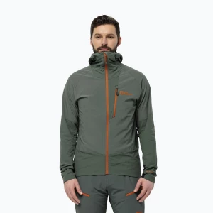 Kurtka softshell męska Jack Wolfskin Alpspitze Hoody hedge green