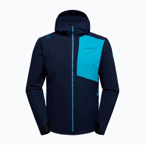 Kurtka softshell męska La Sportiva Descender Storm deep sea/tropic blue