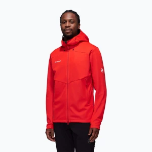 Kurtka softshell męska Mammut Ultimate VII SO mammut red