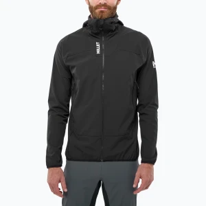 Kurtka softshell męska Millet Kamet Xcs Light Hoodie black