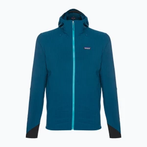 Kurtka softshell męska Patagonia R1 TechFace Hoody lagom blue