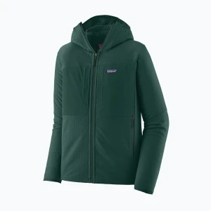 Kurtka softshell męska Patagonia R2 TechFace Hoody cascade green