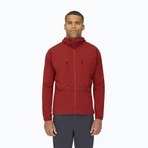 Kurtka softshell męska Rab Borealis tuscan red