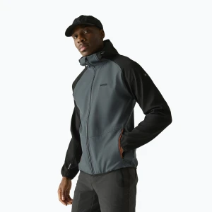Kurtka softshell męska REGATTA Arec III dark storm/black
