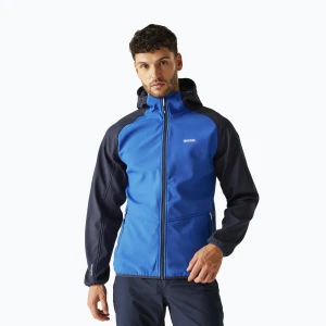 Kurtka softshell męska REGATTA Arec III olymp blue/navy