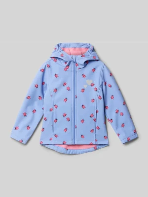 Kurtka softshell o kroju regular fit z odblaskowymi elementami Tom Tailor