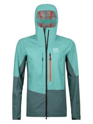 Kurtka Softshell ORTOVOX turkusowy