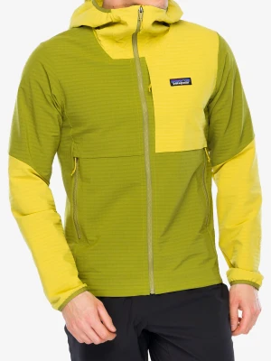 Kurtka softshell Patagonia R1 TechFace Hoody - graze green