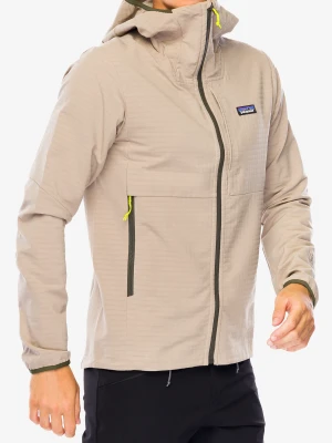 Kurtka softshell Patagonia R1 TechFace Hoody - seabird grey